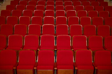 row of seats in the theater