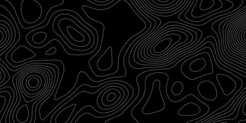  Abstract background with Topographic map lines, contour background. Geographic grid . Geographic mountain relief and Terrain map. Contours trails, image grid geographic. Vector design paper texture .