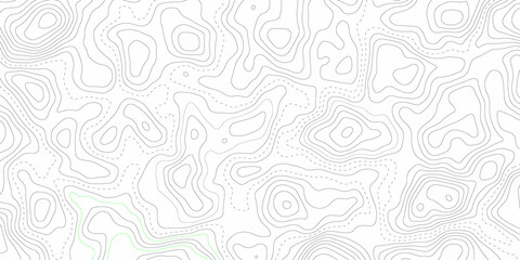 Abstract design with black and white abstract background. The concept of a conditional geography scheme and the terrain path. Wide size. Map on land vector terrain Illustration .