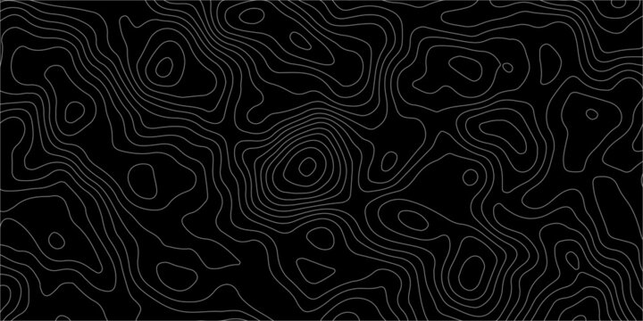  Abstract background with Topographic map lines, contour background. Geographic grid . Geographic mountain relief and Terrain map. Contours trails, image grid geographic. Vector design paper texture .