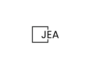 JEA letter initial logo design vector illustration
