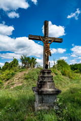 Fototapeta na wymiar jésus sur la croix