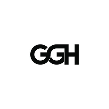 ggh letter original monogram logo design