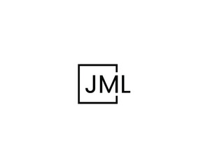 Fototapeta premium JML letter initial logo design vector illustration