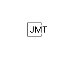 JMT letter initial logo design vector illustration