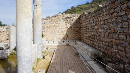 The ancient city of Ephesus in Turkey