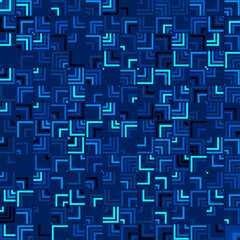 abstract pattern of different shades of blue