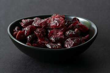 Dried Cherries in a Bowl