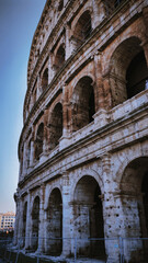 Fototapeta premium The Majestic Coliseum, Rome, Italy