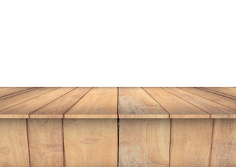 Table made with planks