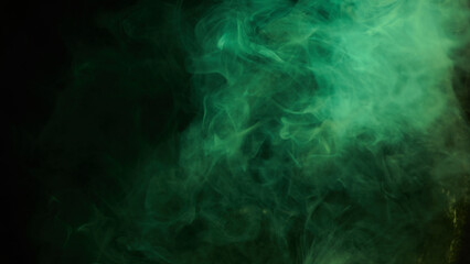 Obraz na płótnie Canvas the colorful smoke