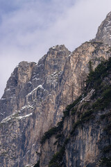 Fototapeta na wymiar alpine rock formations (Dolomites, Italy)