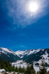 alps during winter (Austria)