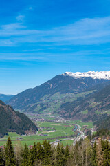 Fototapeta na wymiar view from the mountain (Austria)