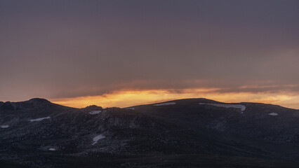 Mount Kosciuszko, Australia in the summer time