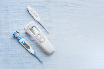 Comparison of infrared and electronic thermometer baby thermometer for measuring human body...
