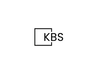 Obraz premium KBS letter initial logo design vector illustration 
