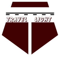 Travel Light logo illustration