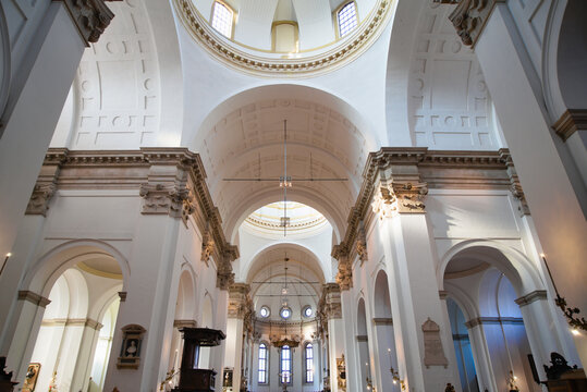 The Brilliant Interior Of Padua Cathedral