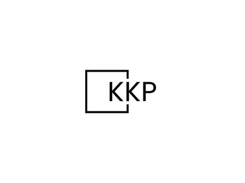 KKP letter initial logo design vector illustration	