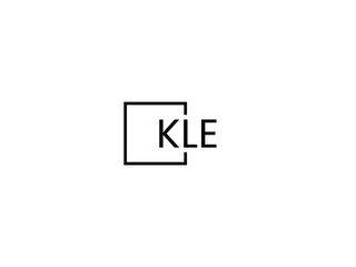 KLE letter initial logo design vector illustration	