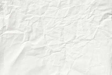 white crumpled paper background texture macro closeup