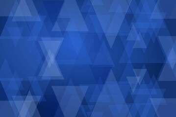 Obraz premium The background is bitmap. Color: dark blue, light blue. Geometric shapes.