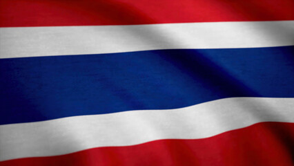 National flag of Thailand. Flag of Thailand background