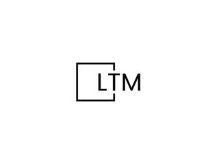 LTM letter initial logo design vector illustration