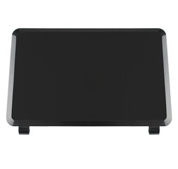 Obraz premium case parts for a laptop, a spare part for a computer, on a white background in isolation