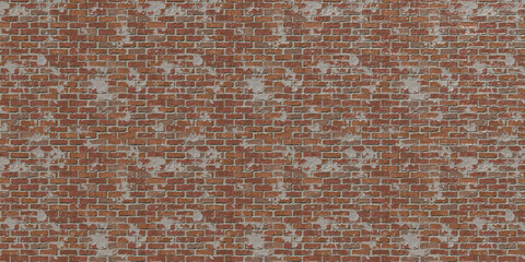 Wall brick background illustration texture.