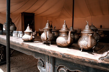thee pots in north africa Morocco 
