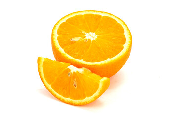 Orange Valencia - Egypt isolated inn extendable plain background, studio lighting, macro detailing, ample copy space all around 