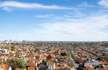 panorama of the city