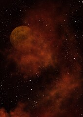 night sky with stars