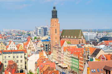 roofs of Wroclaw - obrazy, fototapety, plakaty