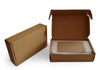 mockup cajas de cartón embalaje