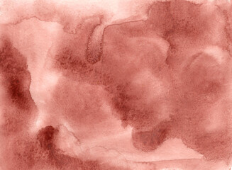 brown abstract watercolor background texture of the paper