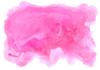 Obraz na płótnie Canvas pink abstract watercolor background with texture