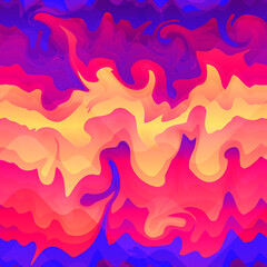 Abstract flame. Seamless texture