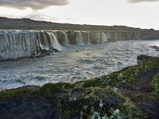 Cascada de Dettifoss de Islandia
