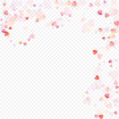 Heart love vector Valentine Pink amour symbols.