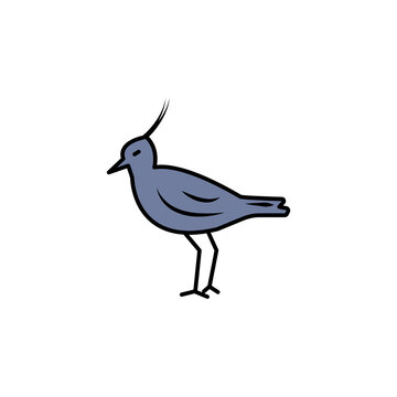 recommend clip art: lapwing line icon. signs and symbols can be used for web, logo, mobile app, ui, ux