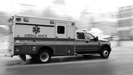 Ambulance in motion © Halytskyi Olexandr
