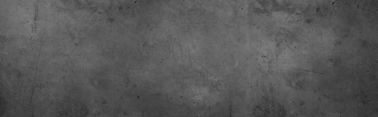 Fotobehang Close-up van abstracte grijze betonnen muur textuur background © Stillfx