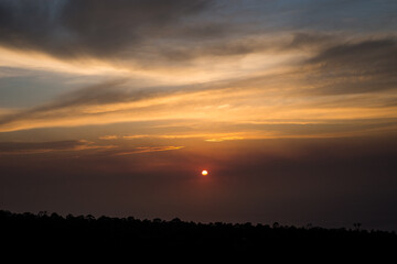Fototapeta premium sunset over the sea