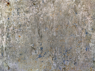 Corroded metal background. Rusty metal background with streaks of rust. Rust stains. Rystycorrosion.