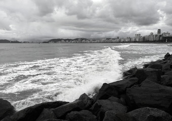 storm over the ocean