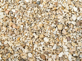 sand texture and stone pieces. Seamless texture. Small sea stones