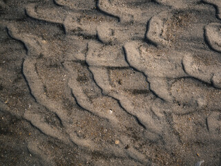 texture of sand